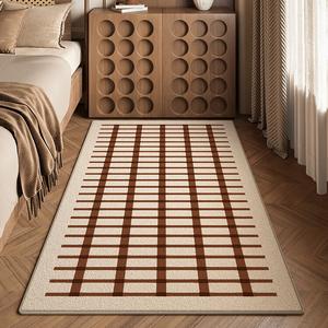 Budis Ковер 100х200 см для спальни, моющийся, не требующий ухода, с полным покрытием