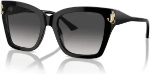 Солнцезащитные очки JIMMY CHOO JC 5012, черный/темно-серый, размер 54/19/140, женские, Black