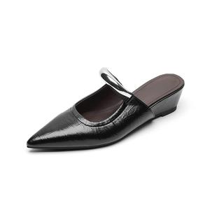 Сандалии с закрытым носком женские Lanza, Black