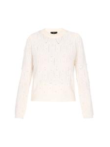 Женский свитер бежевого цвета faina