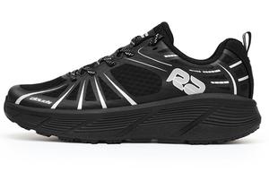 Кроссовки унисекс с низким верхом, черные R2 Realrun