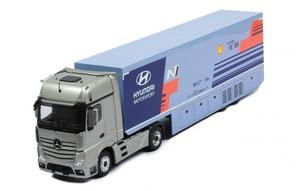Ixo Models Mercedes Benz Actros Mp4 2019 WRC Rally 1:43 Ttr01