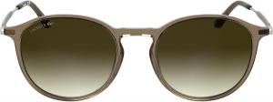 Lacoste L6061s прямоугольные солнцезащитные очки, Transparent Brown