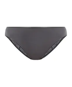 Бесшовные хлопковые трусы-миди Hanro, серый