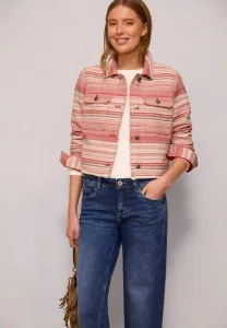 Мит штрайфен в качественной летней куртке Street One Studio, Torch Red