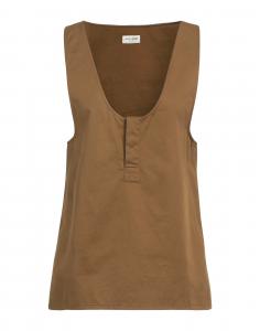 Топ Saint Laurent, зеленый