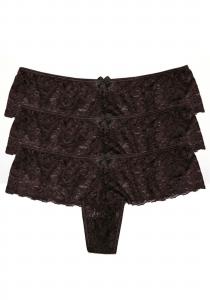 LASCANA Стринги черные