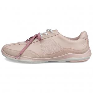 Ecco SS26 BIOM LITE TR Collection Кожаные кроссовки низкие повседневные женские Pink