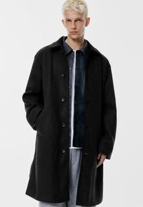 Пальто PULL&BEAR Classic coat, Black