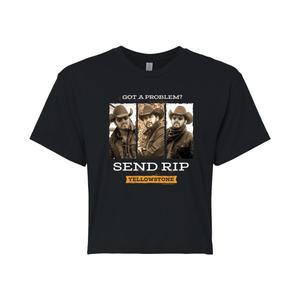 Укороченная футболка Yellowstone Send для юниоров Licensed Character