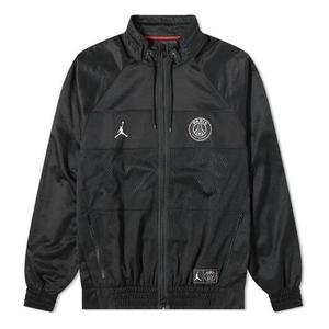 Куртка Air Jordan Paris Saint-Germain aviator Jacket, черный