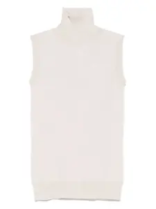 Топ без рукавов SPORTMAX, нейтральный