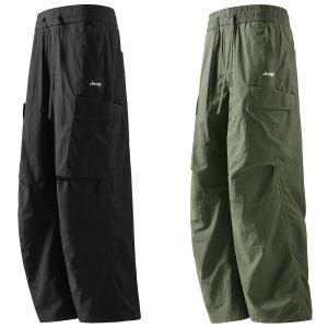 Коллекция для отдыха: унисекс карго-штаны Jeep, зеленый