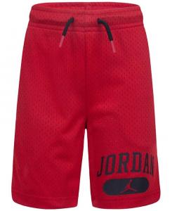 Шорты из полиэтиленовой сетки для маленьких мальчиков Jordan, красный