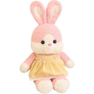 Плюшевая игрушка бегущий кролик и слон высота 50см длина 50см Mise