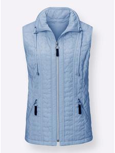 WITT WEIDEN Стеганый жилет светло-голубого цвета