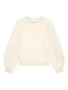 Свитшот Dina с пышными рукавами и сердцем Fabienne Chapot, нейтральный