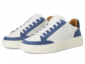 Кроссовки Allen Edmonds Oliver-1 Court Inspired Shoes, цвет Denim Leather Mix