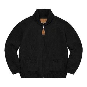 Свитер Supreme Box Logo Cowichan Sweater 'Black'