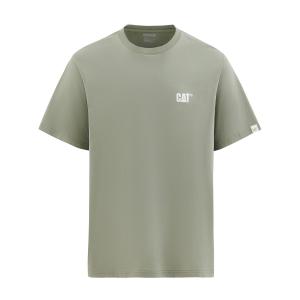 Футболка мужская CAT, серая