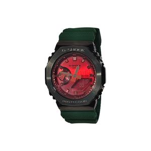 CASIO Часы Retrofit Series Quartz Movement Resin Strap Watch Men's Watch Red Watch Dial