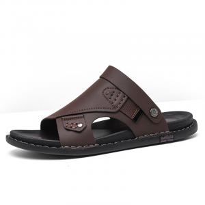 BOLE Мужские пляжные сандалии коричневые, цвет Brown