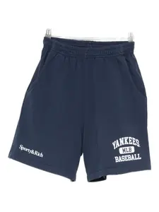 Шорты с логотипом Sporty & Rich, синий