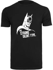Классическая футболка F4NT4STIC Shirt DC Comics Batman The Strong Silent, черный