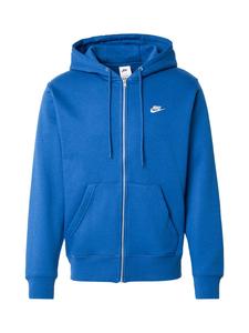 Nike Sportswear Толстовка с молнией 'CLUB' в цвете Royal Blue