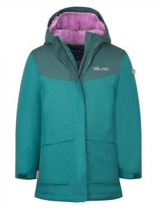 Зимнее пальто "Осло" в цвете петроль Trollkids