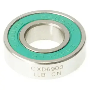 Подшипники Enduro BB CXD 6900 LLB-bx XD-15 Ceramic Hybrid ABEC-5 Radial, серебряный