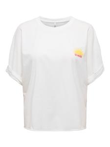 ONLY Футболка в белом цвете