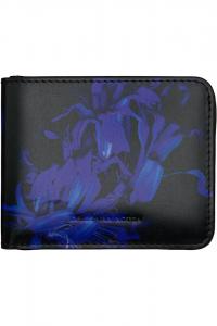 Dries Van Noten Черно-Синий кошелек с цветочным узором