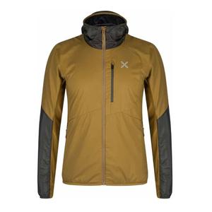 Мужская горнолыжная куртка Montura Alpha Evo - бронзово-коричневый/зеленый