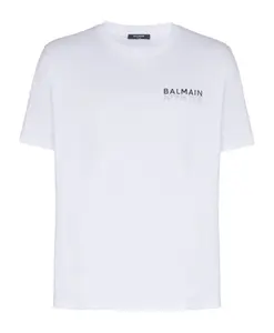 Футболка с логотипом Balmain, белый