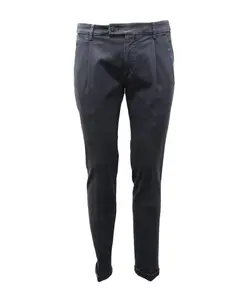 Узкие брюки темно-синего цвета Michael Coal, синий