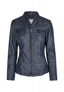 Кожаная куртка Фелида 7eleven, цвет Dunkelblau