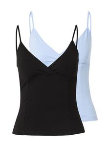 Топ WEEKDAY Lizzy, цвет Light blue/Black