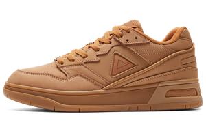 Тайчи 910 низкие скейтбордные кроссовки мужские красно-коричневые PEAK