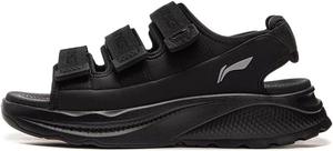 Сандалии LI-NING SOFT COCA унисекс, удобные, мягкие, дышащие, для отдыха, AGUV001, черный