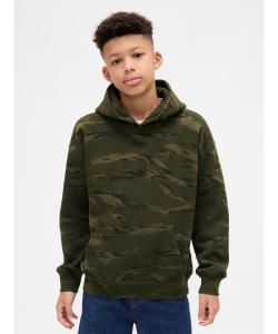 (K) Толстовка свободного кроя с камуфляжным рисунком (детская)