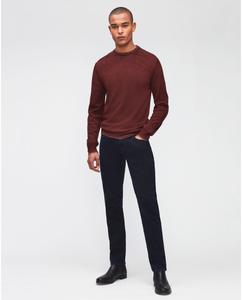 Узкие мужские джинсы темно-синего цвета 7 For all mankind, темно-синий