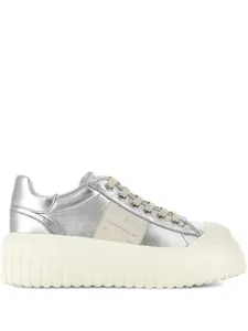 Кроссовки H-Stripes Hogan, серебряный