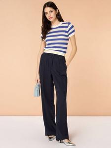 Джемпер Lexi Cotton с короткими рукавами OMNES, Blue/White