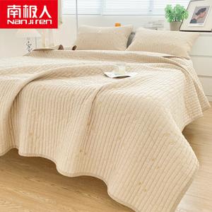 Antarctic Простыня на резинке 150 см, пара наволочек, молочно-кофейный цвет, чистый хлопок