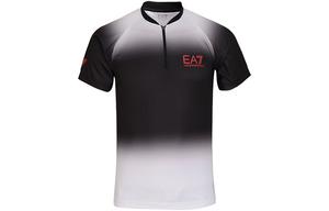 EMPORIO ARMANI Поло EA7 мужское черное