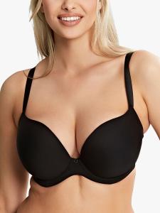 Формованный бюстгальтер с глубоким вырезом Panache Faith, цвет "нуар"