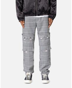 Мужские клетчатые брюки с карманами mnml, No Color