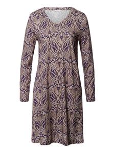 Ночная рубашка Hanro Sleep & Lounge, коричневый/фиолетовый