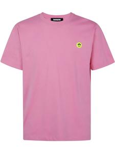 Футболка с иконической улыбкой BARROW, розовый